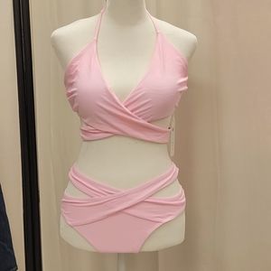 Holipick Sexy Pink Bikini Size Small
